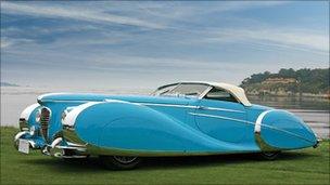 The 1949 Delahaye Roadster - image courtesy RM Auctions