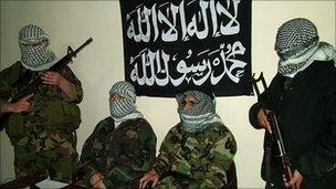 Fatah al-Islam militants in 2007