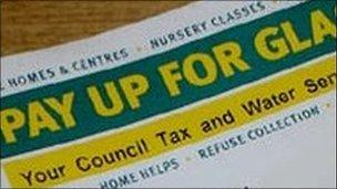 Glasgow Council Tax bill