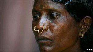 A Dongria-Kondh tribal woman