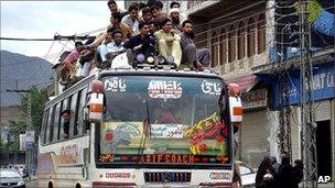 Bus in Swat