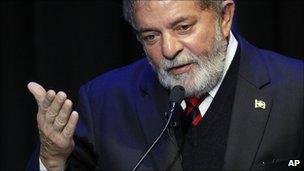 Brazilian President Luiz Inacio Lula da Silva (file image)