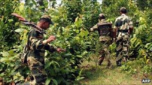 India security operation against rebels