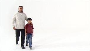 Father and son