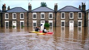 Flooding in Beverley
