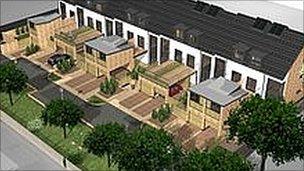 Eco homes planned for Gateshead