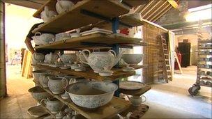 Burleigh pottery