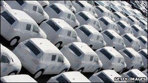 VW cars ready for delivery