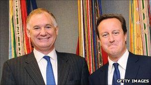 William Lynn and David Cameron