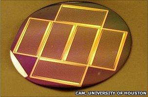 A solar cell made by molecular beam epitaxy technique
