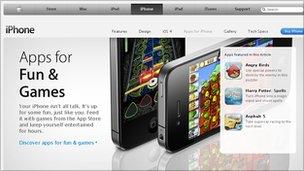App store screenshot (iTunes)