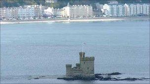 Tower of Refuge - picture courtesy of the Isle of Man government