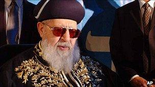 Rabbi Ovadia Yosef (file pic, 2002)