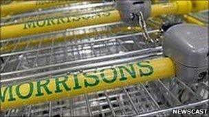 Morrisons trolleys
