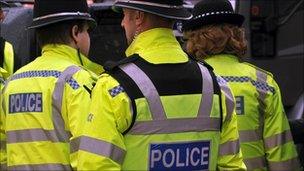 West Midlands police officers