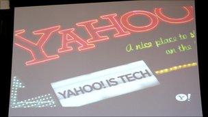 yahoo is tech sign