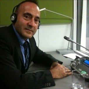 UN interpreter Angelo Macri
