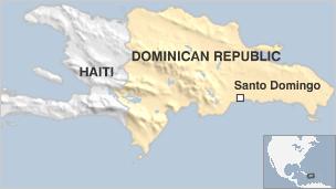 map Dominican Republic