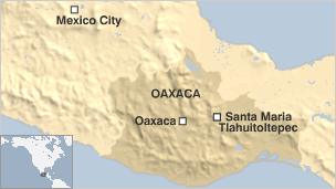 Map of Mexico
