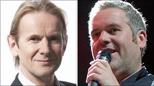 Andy Parfitt and Chris Moyles