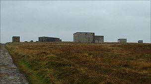 Wartime buildings at Dunnet Head