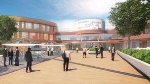 Artist's impression for the planned redevelopment of President Kennedy School in Coventry