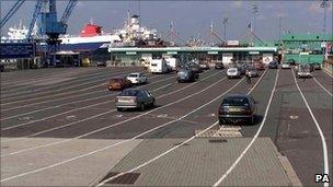 Portsmouth ferry port