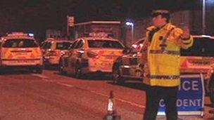 accident scene