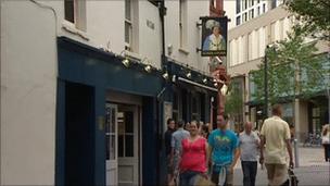 Kings Cross pub in Cardiff