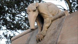 Anteater statue