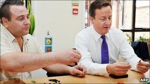 David Cameron at Combat Stress