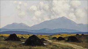 The Bog Road by Paul Henry