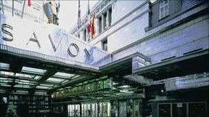 Savoy hotel exterior (courtesy Savoy/Fairmont Group)