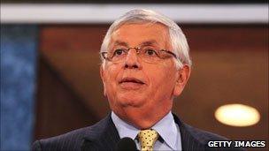 David Stern, commissioner of the National Basketball Association