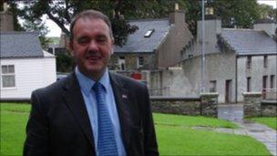 James Stockan, deputy leader, Orkney Islands Council