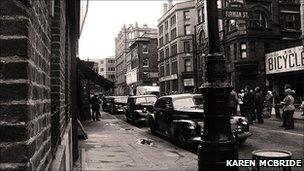 Dale Street as 1940s Brooklyn