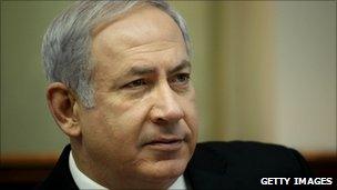 Israeli Prime Minister Benjamin Netanyahu - 10 October 2010