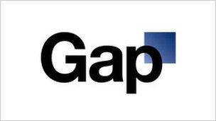The scrapped Gap logo
