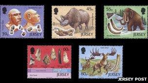 Archaeology stamp series