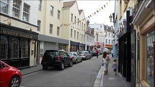 Lower Pollet in Guernsey