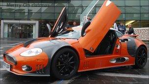 Spyker sports car
