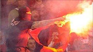 Serb riot