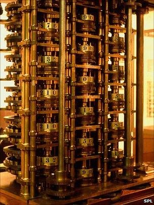 Babbage's original difference engine