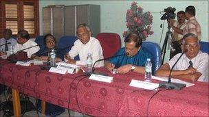 Sri Lanka presidential panel conducting its hearings in Batticaloa during the weekend