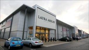 Laura Ashley shop in Reading