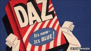 1950s advert for Daz