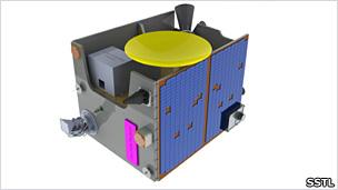 CAD rendering of TechDemoSat-1 (SSTL)