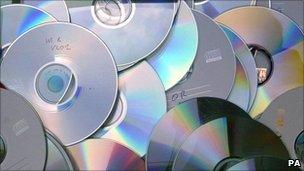 Counterfeit CDs