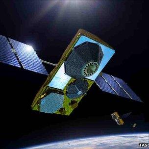 Artist's impression of 2nd-gen satellite (Thales Alenia Space)