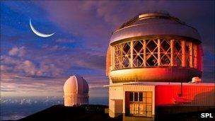 Gemini North telescope, Hawaii